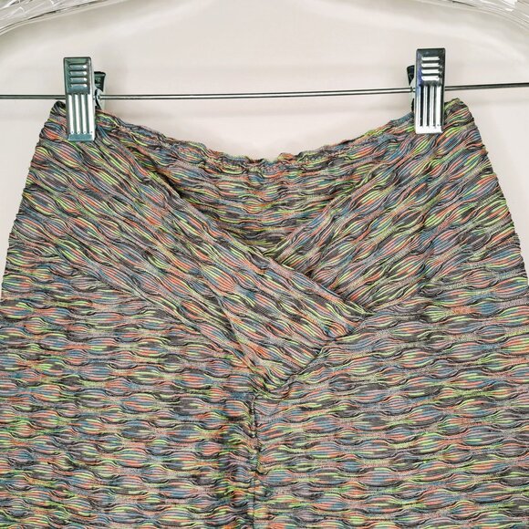 Cosmic Beauty Stretch Leggins Multicolor Only Measurements Preowned - Picture 3 of 8